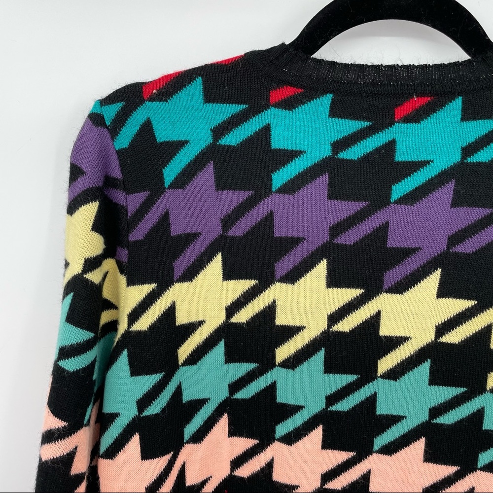 ASOS Multicolor Houndstooth Cardigan - Picture 10 of 13
